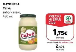 SPAR Gran Canaria Calvé - mayonesa oferta