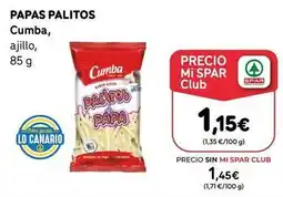 SPAR Gran Canaria Cumba - papas palitos oferta