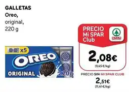 SPAR Gran Canaria Oreo - galletas oferta