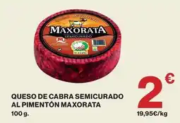 Supercor Maxorata - queso de cabra semicurado al pimentón maxorata oferta