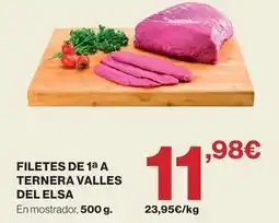 Supercor Valles - filetes de 1a a ternera valles del elsa oferta