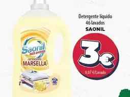 Spar Tenerife Saonil - detergente líquido 46 lavados oferta