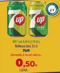 Spar Tenerife 7up - refresco oferta