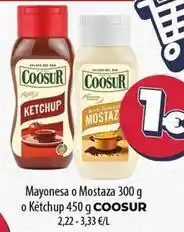 Spar Tenerife Coosur - mayonesa o mostaza o ketchup oferta