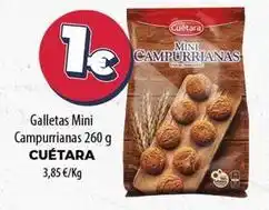 Spar Tenerife Cuétara - galletas mini campurrianas oferta