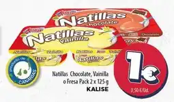 SPAR Lanzarote Kalise - natillas chocolate oferta