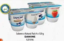 SPAR Lanzarote Danone - sabores o natural pack oferta