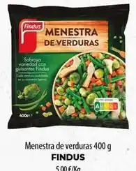 SPAR Lanzarote Findus - menestra de verduras oferta