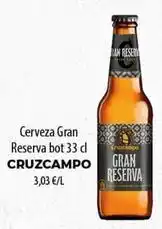 SPAR Lanzarote Cruzcampo - cerveza gran reserva oferta