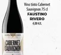 SPAR Lanzarote Faustino rivero - vino tinto cabernet sauvignon oferta