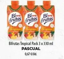 SPAR Lanzarote Pascual - bifrutas tropical oferta