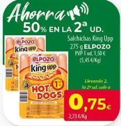SPAR Lanzarote Elpozo - salchichas king oferta