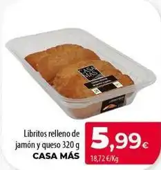 SPAR Lanzarote Casa mas - libritos relleno de jamon y queso oferta