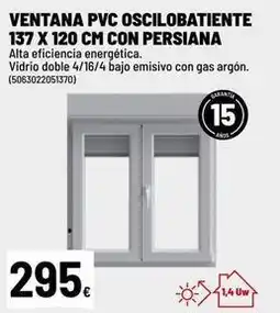 Brico Depôt Pvc - ventana pvc oscilobatiente oferta