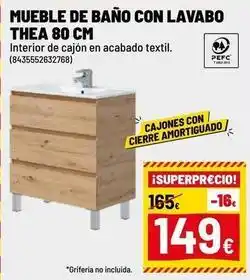 Brico Depôt Mueble de bano con lavabo oferta