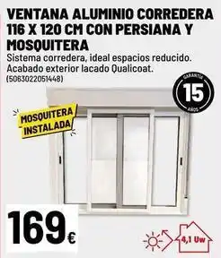 Brico Depôt Sistema - vensana aluminio corredera oferta