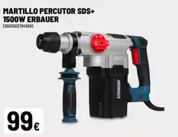 Brico Depôt Erbauer - martillo percutor sds+ 1500w oferta