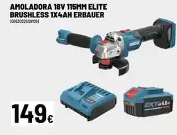 Brico Depôt Elite - amoladora 15mm brushless 1x4ah oferta