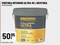 Brico Depôt Restora - pintura interior ultra oferta