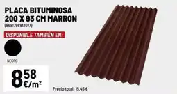 Brico Depôt Total - placa bituminosa 200 x 93 cm marron oferta