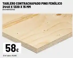 Brico Depôt Tablero contrachapado pino oferta