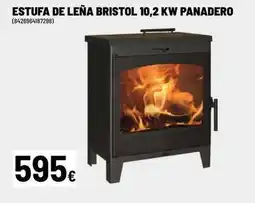 Brico Depôt Panadero - estufa de leña bristol 10,2 kw oferta