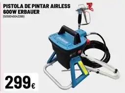 Brico Depôt Airless - pistola de pintar 600w erbauer oferta