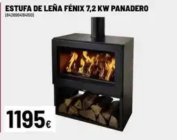 Brico Depôt Panadero - estufa de leña fenix 7,2 kw oferta