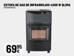 Brico Depôt Qlima - estufa de gas de infrarrojos 4200 w oferta