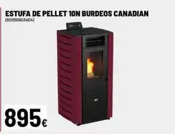 Brico Depôt Estufa de pellet 10n burdeos canadian oferta