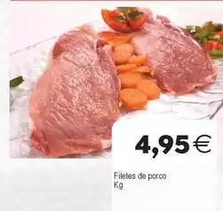 Plenus Supermercados Filetes de porco oferta