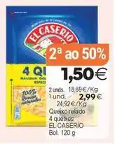 Plenus Supermercados El caserío - queixo relado 4 queixos oferta