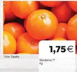 Plenus Supermercados España - mandarina 1 oferta