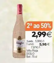 Plenus Supermercados Siglo - vino rioja oferta