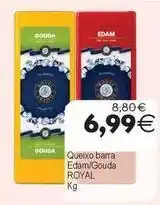 Plenus Supermercados Royal - queixo barra edam/gouda oferta