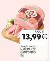 Plenus Supermercados Campofrío - xamón cocido oferta