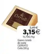 Plenus Supermercados Cerrato - queixo curado de ovella oferta