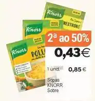 Plenus Supermercados Knorr - sopas oferta