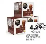 Plenus Supermercados Dolce gusto - cafe capsulas oferta
