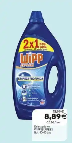 Plenus Supermercados Wipp - detergente gel oferta
