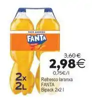 Plenus Supermercados Fanta - refresco laranxa oferta
