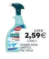 Plenus Supermercados Sanytol - limpador banos oferta