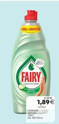 Plenus Supermercados Fairy - lavaloza oferta