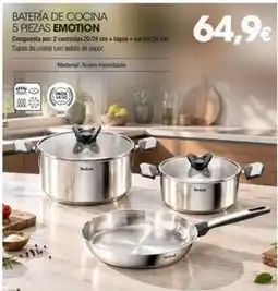 Milar Emotion - batería de cocina 5 piezas oferta