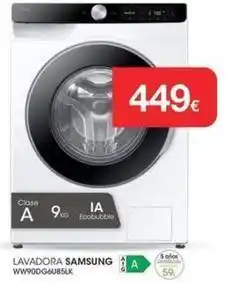 Milar Samsung - lavadora oferta
