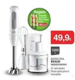 Milar Braun - batidora mq5023mgwh oferta