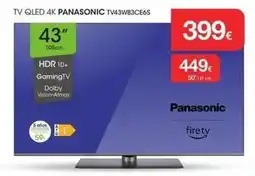 Milar Panasonic - tv qled 4k tv43w83ce6s oferta