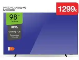 Milar Samsung - tv led 4k tu98u90005h oferta