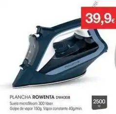 Milar Rowenta - plancha dw4308 oferta