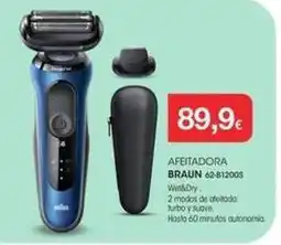 Milar Braun - afeitadora 62-b1200s oferta